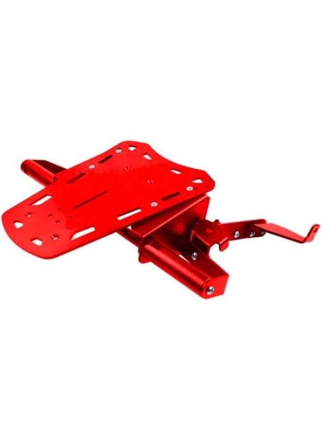 Ebiker Rear Luggage Rack Grab Bar Carrier for Yamaha Raptor 700 Red Color - Image 3