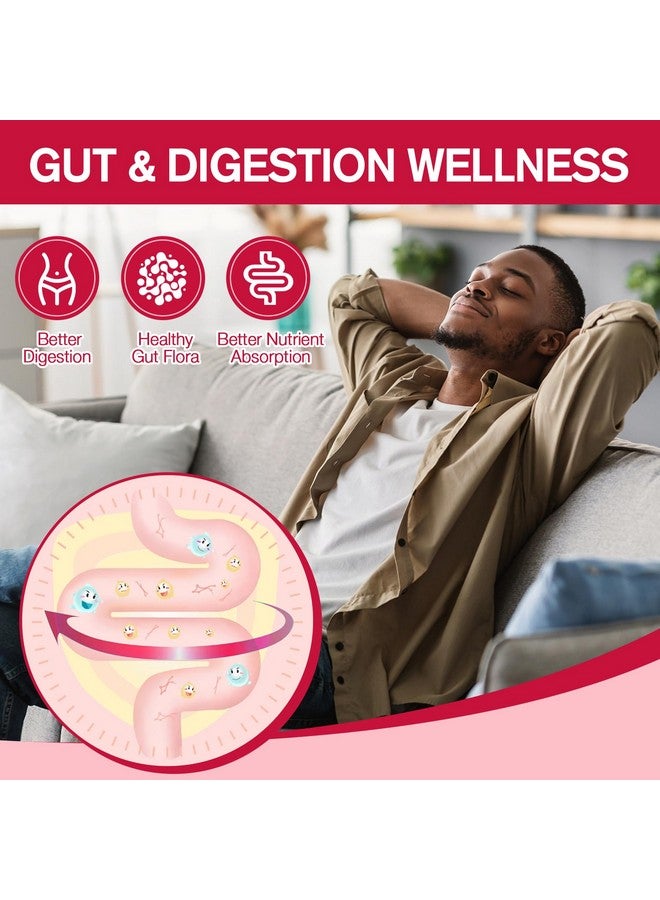 Totaria 9-in-1 Probiotic Fiber Gummies for Adults & Teens 16G Fiber per Serving, Psyllium Fiber Supplement with 5 Billion CFU Bacillus Coagulans, Inulin, ACV for Digestive, Gut & Immune Wellness - 60 Gummies - Image 5