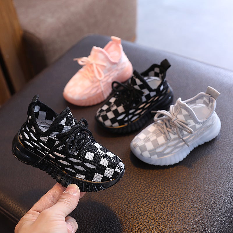 Mesh Sneakers Lightweight Flexible Sole Walking Shoes For Kids Indoor And Outdoor Activities - Image 2
