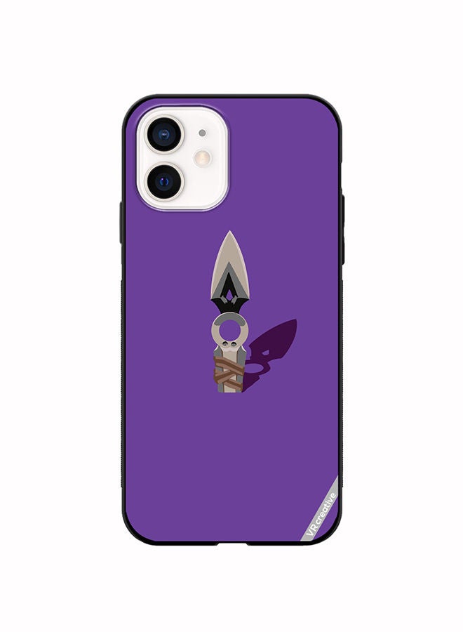 VR CREATIVE Protective Case Cover For Apple iPhone 11 Jett Knife Valorant Design Multicolour - Image 1