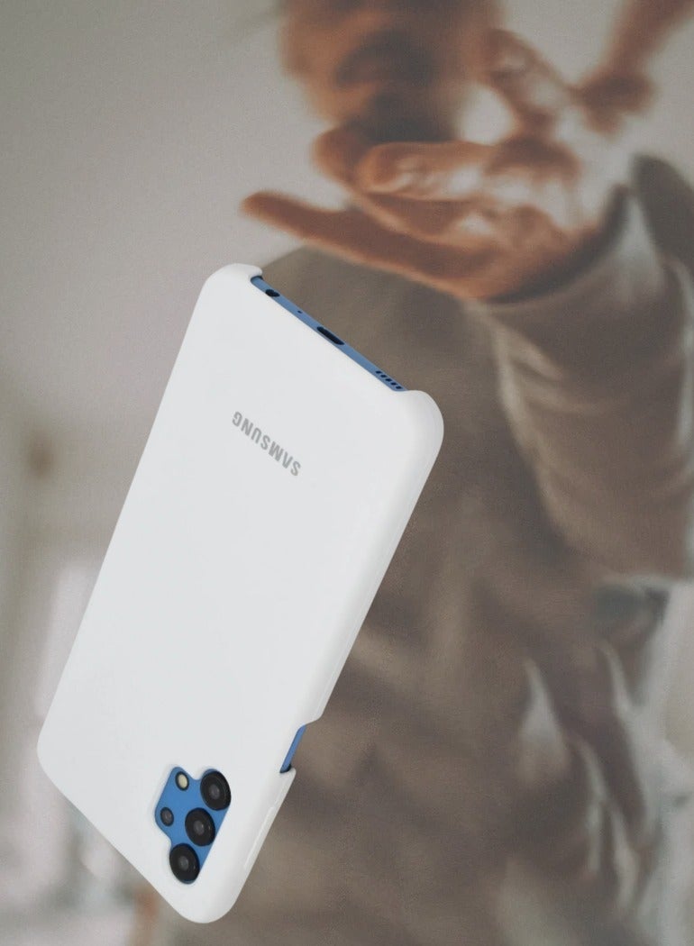 BORTONY Samsung Galaxy A32 5G Case Cover Liquid Soft Silicone Slim Stylish Galaxy A32 5G Cover Anti Scratch with Inside Microfiber Lining Shockproof Protective Case Samsung Galaxy A32 5G - Image 3