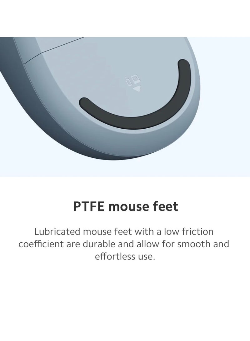 Xiaomi Mi Mouse 3 Blue Wireless Bluetooth 2.4GHz Dual Mode Silent Click Lightweight Portable Mouse for Laptop PC - Image 3
