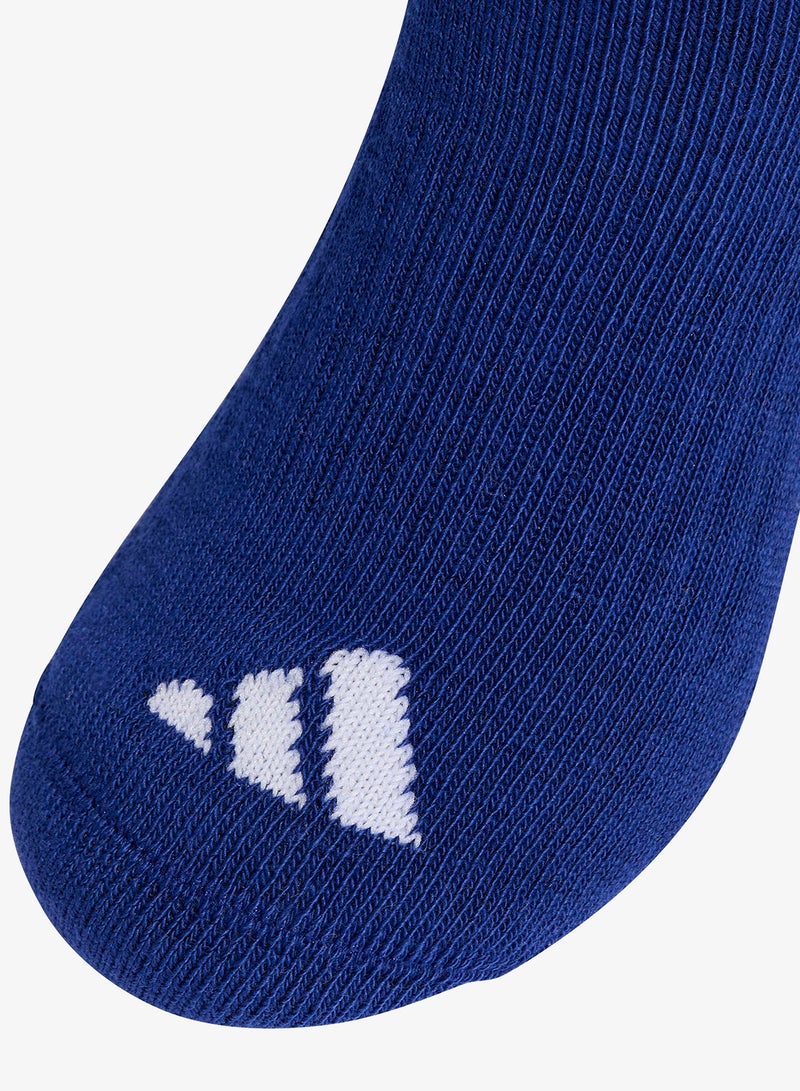 Adidas Kids 3 Pack 3-Stripes Cushioned Crew Socks - Image 3