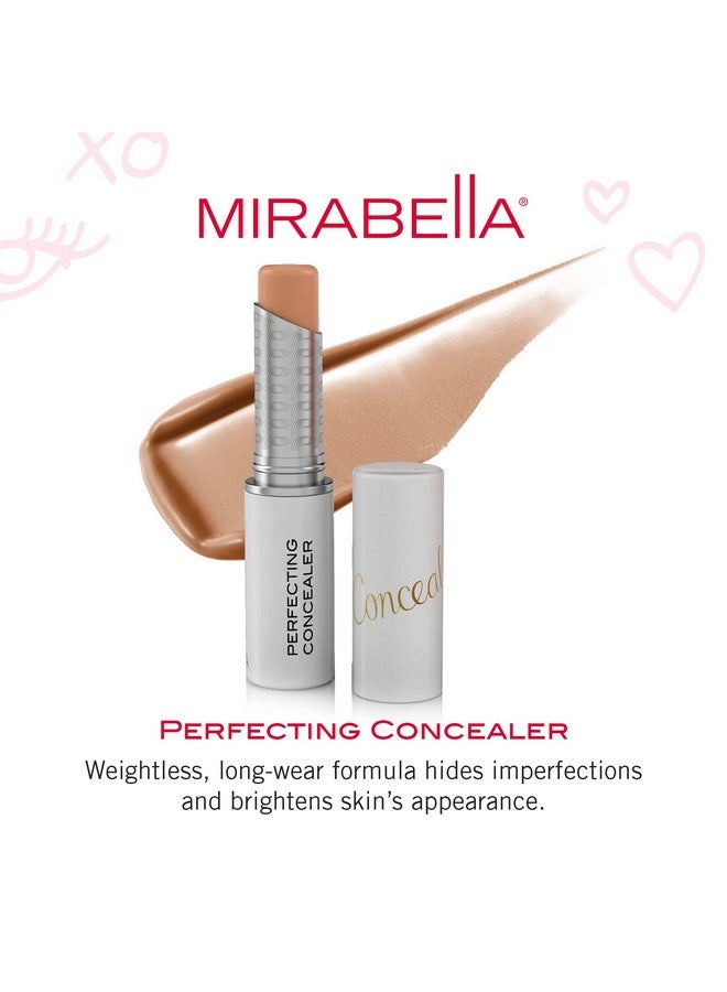 Mirabella Perfecting Long Wear Concealer Stick Shade Medium Iii Weightless & Versatile Formula Soothes Nourishes & Moisturizes Skin While Hiding Fine Lines & Wrinkles Paraben Free & Cruelty Free - Image 3