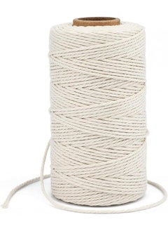 The Bros Butchers Cooking Twine, 3mm 200m Food Safe Cotton Wraps String 100% Cotton Kitchen Twine String, Cotton Twine for Roasting, Macrame Cord, Baking & Crafting,DIY Crafts, Gifts Making  - Image 1