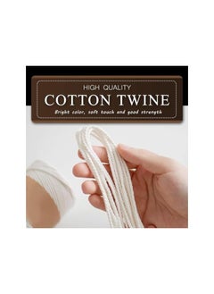The Bros Butchers Cooking Twine, 3mm 200m Food Safe Cotton Wraps String 100% Cotton Kitchen Twine String, Cotton Twine for Roasting, Macrame Cord, Baking & Crafting,DIY Crafts, Gifts Making  - Image 4