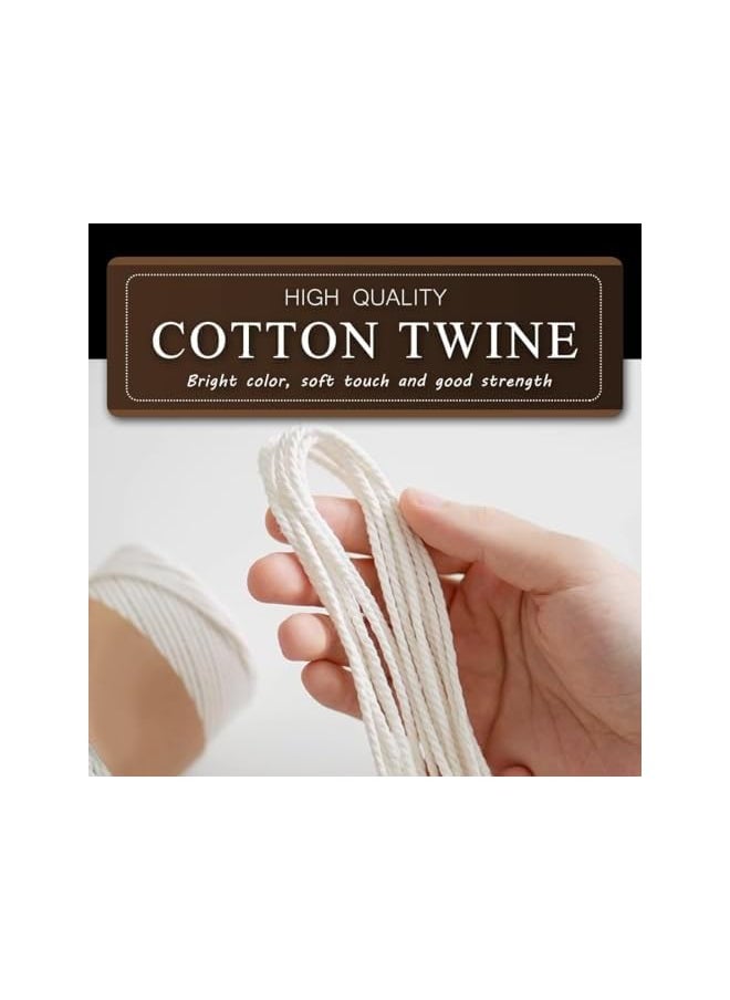 The Bros Butchers Cooking Twine, 3mm 200m Food Safe Cotton Wraps String 100% Cotton Kitchen Twine String, Cotton Twine for Roasting, Macrame Cord, Baking & Crafting,DIY Crafts, Gifts Making  - Image 4