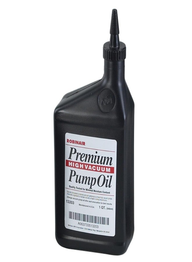 Robinair 13203.0 Premium High Vacuum Pump Oil - 1 Quart - Image 1