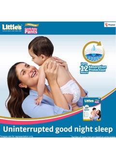 Little's Baby Diapers Xl Size (Extra Large) Pants Style | 12-17 Kg | 54 Count - Pack Of 1 | Super Jumbo Baby Diaper With Leakage Guard, Wetness Indicator & 12 Hours Absorption  - Image 2