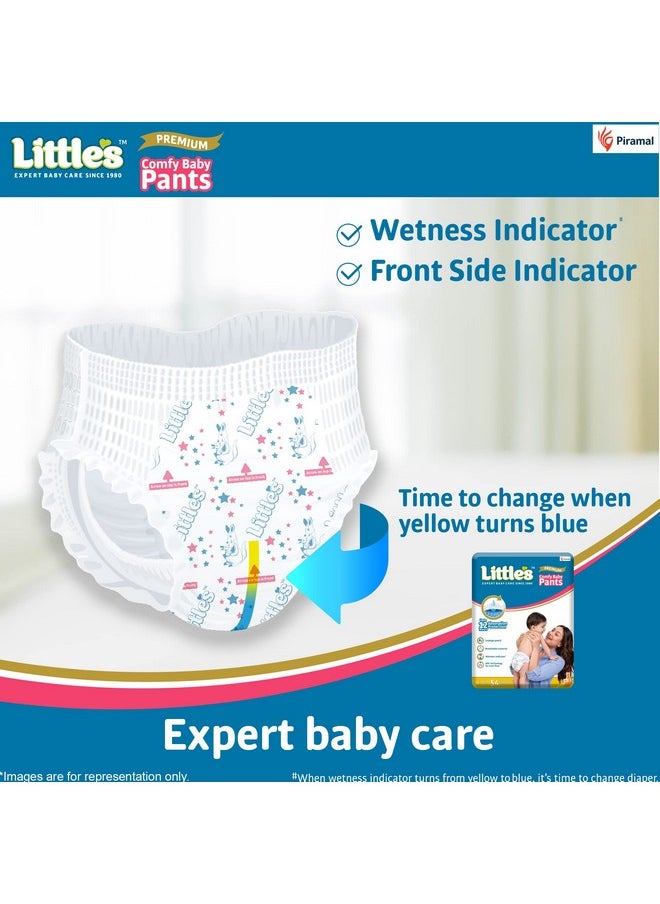 Little's - Baby Diapers Xl Size (Extra Large) Pants Style | 12-17 Kg | 54 Count - Pack Of 1 | Super Jumbo Baby Diaper With Leakage Guard, Wetness Indicator & 12 Hours Absorption - Image 1