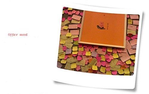 Fodattm 600 Sheet 3 x 3inch Cute Shape Sticky Note Pads Notepads Office Supplies Products Memo Pad Portable Paper Self-Stick Notes (Shirt Shape) - Image 4