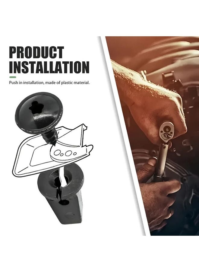 10 Pairs Car Mudguard Screw Base Clips For Passat Bora Tiguan Polo Tire Cover - Image 4