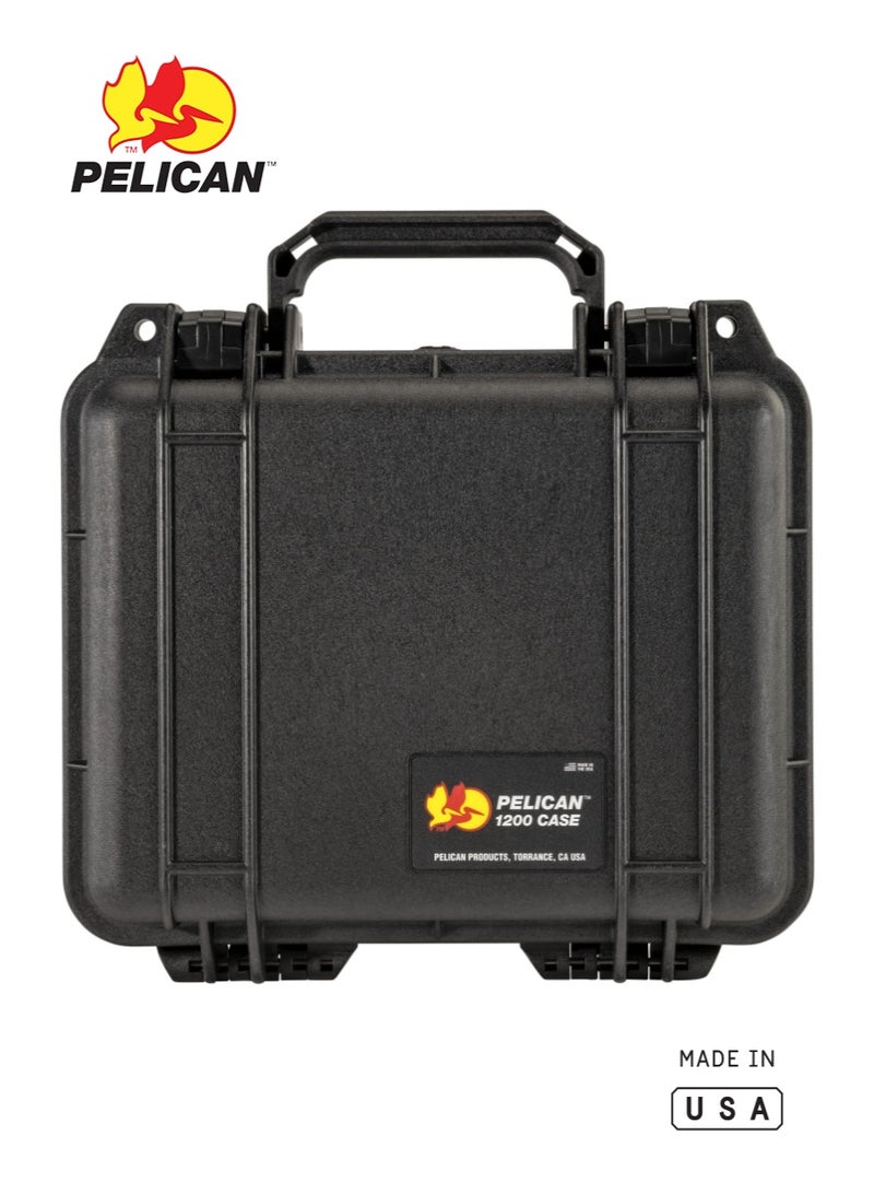 Pelican 1200 Protector Case with Foam, Black, IP67 Waterproof Hard Case - Image 2