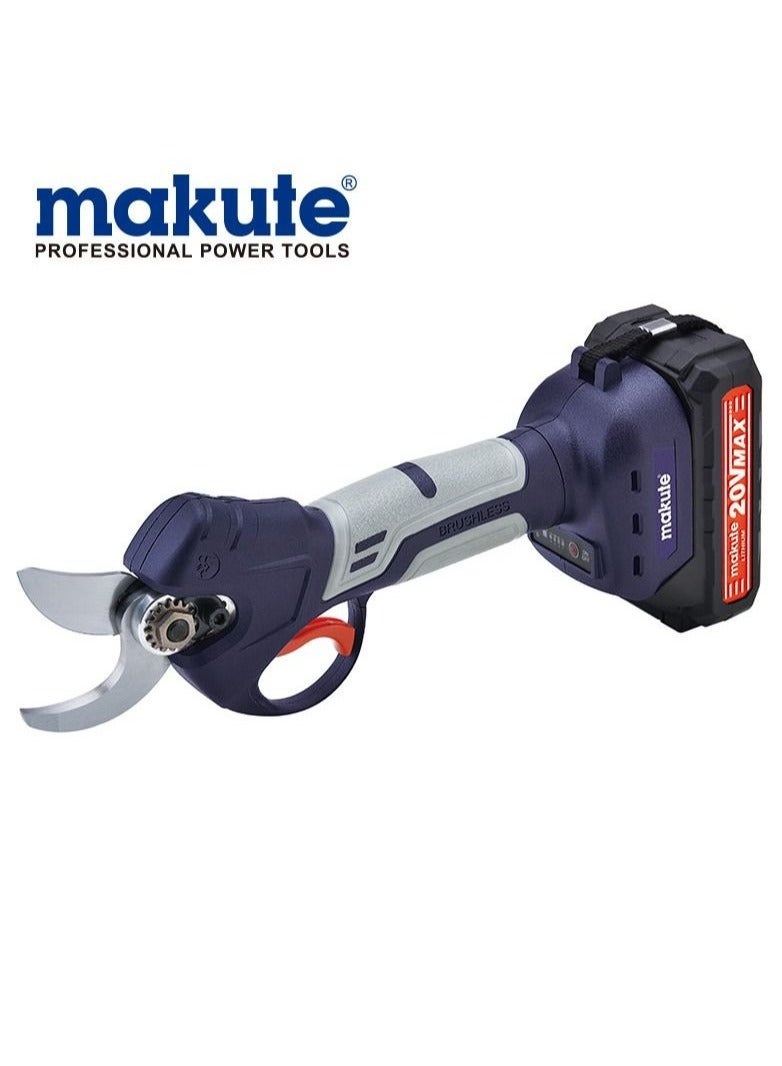 makute Wood Chipper,20V , 32MM , 2 batteries  - Image 1