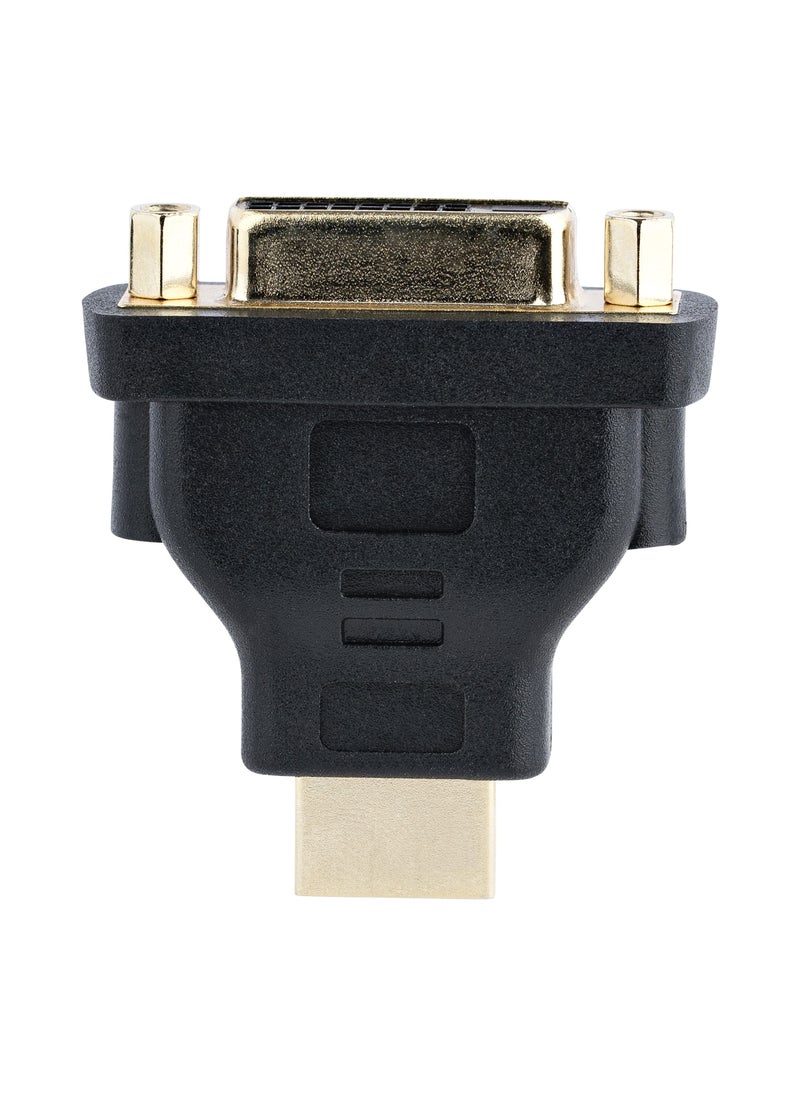 Startech.com StarTech.com HDMI Male to DVI Female - HDMI to DVI-D Adapter - Bi-Directional - DVI to HDMI (HDMIDVIMF), Black  - Image 2