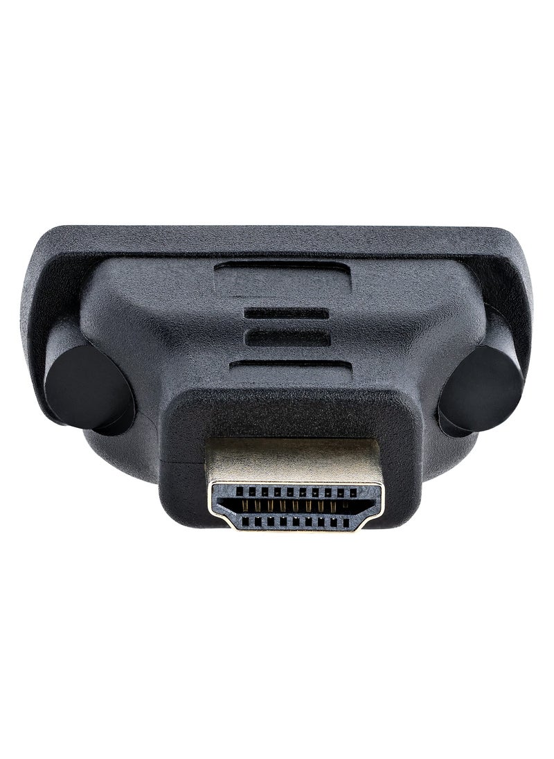 Startech.com StarTech.com HDMI Male to DVI Female - HDMI to DVI-D Adapter - Bi-Directional - DVI to HDMI (HDMIDVIMF), Black  - Image 5