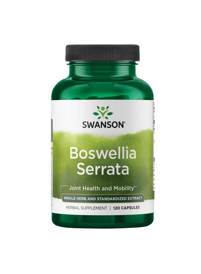 Swanson Boswellia Serrata (Standardized) 200 Milligrams 120 Capsules - Image 1
