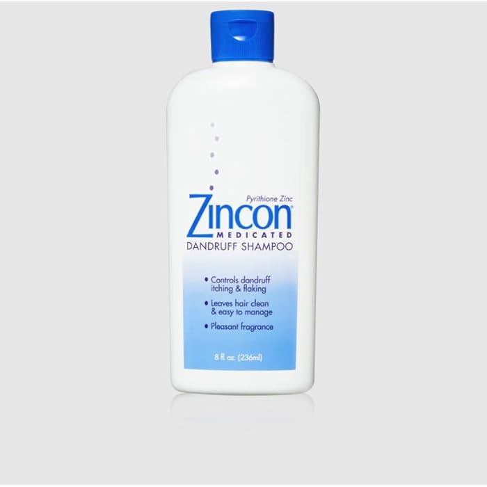 Zincon Medicated Dandruff Shampoo 8 oz (Pack of 4) - Image 2