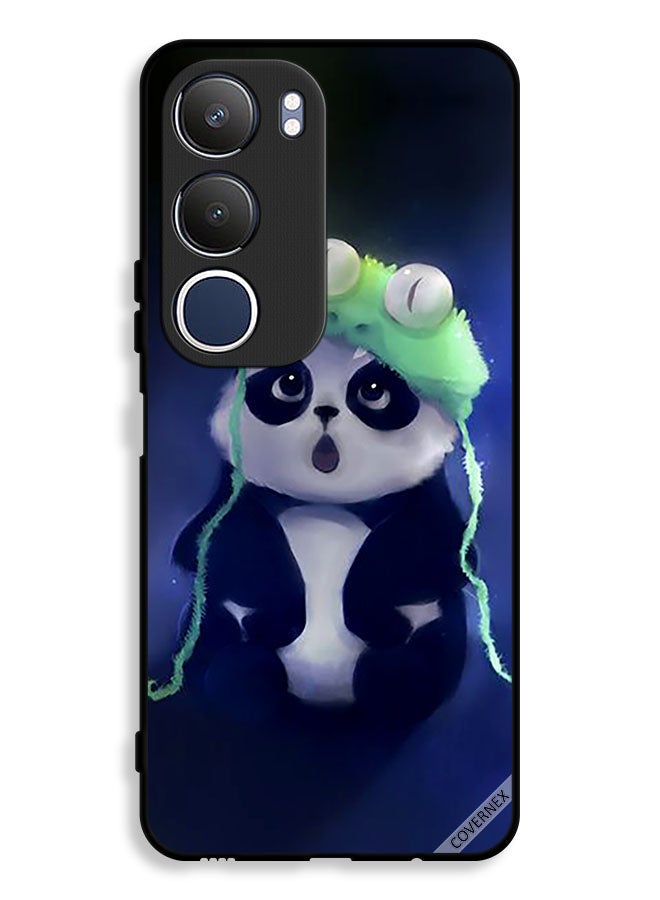 Covernex Vivo Y19s 4G Protective Case Cover Panda In Cap - Image 1