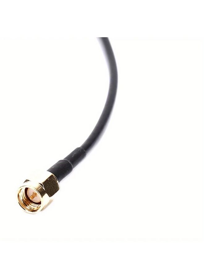 Black 3m SMA Male To Female WiFi Magnetic Antenna Extension Cable For Car Router - Image 5