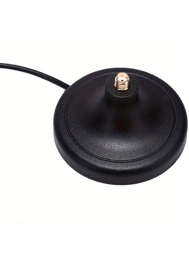 Black 3m SMA Male To Female WiFi Magnetic Antenna Extension Cable For Car Router - Image 3