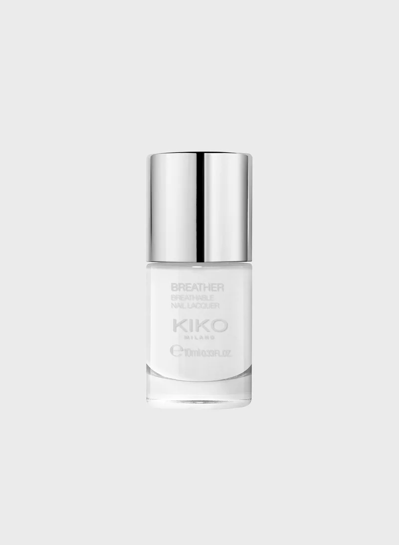 KIKO MILANO Breather Nail Lacquer - White