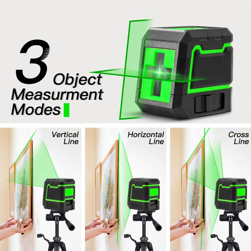 Self-Leveling Level, 2 Lines Level Green Cross Beam Line, Alignment Tool for Picture Hanging and DIY Application - Image 5