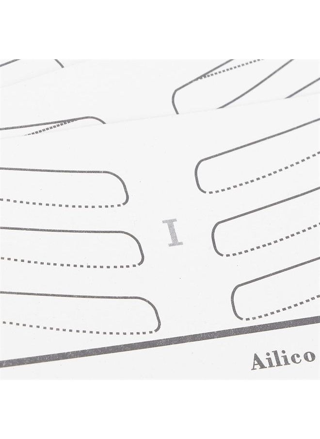 Eyebrow Practice Stencil, Microblading Template for Eyebrow Tattoo, Eyebrow Drawing Paper Template Mold, Microblading Training Supplies