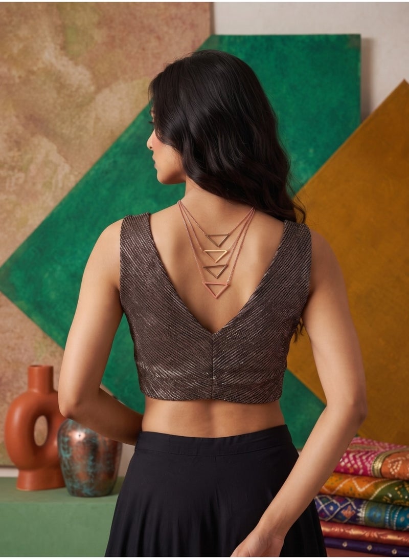 Nool Cocoa Twist Blouse - Image 3