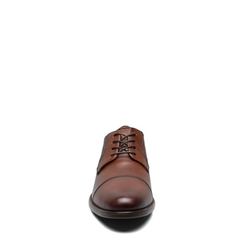Florsheim حذاء فلوورشايم للرجال من نوع ميدفيلد كاب تو أكسفورد، كوجناك، 8.5 US - Image 3