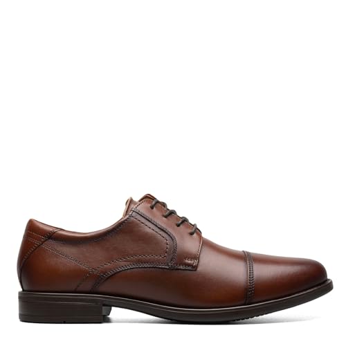 Florsheim حذاء فلوورشايم للرجال من نوع ميدفيلد كاب تو أكسفورد، كوجناك، 8.5 US - Image 2