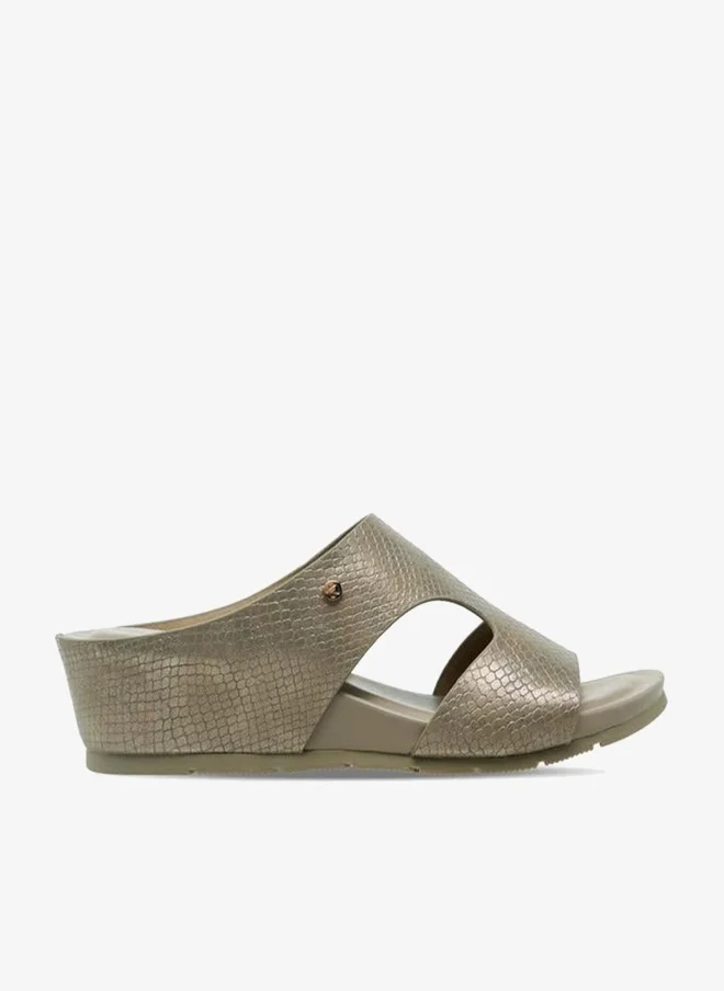 Flora Bella By Shoexpress Women Textured Wedge Heel Sandals