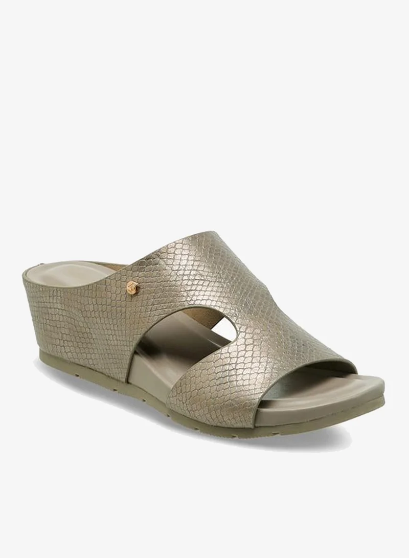Flora Bella By Shoexpress Women Textured Wedge Heel Sandals