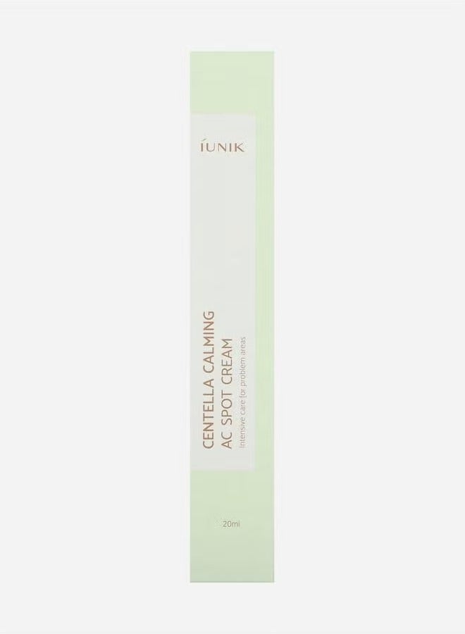 iUNIK Centella Calming AC Spot Cream, 20ml - Image 2