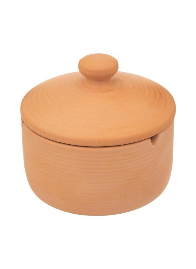 LOFT Cozy Ashtray D13XH11.5CMS Terracota-193251  - Image 1