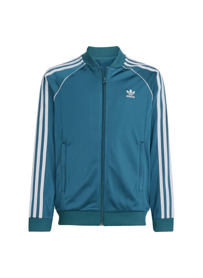 اديداس اوريجينالز adidas SST TRACK TOP Blue Originals Kids TRACK TOPS
