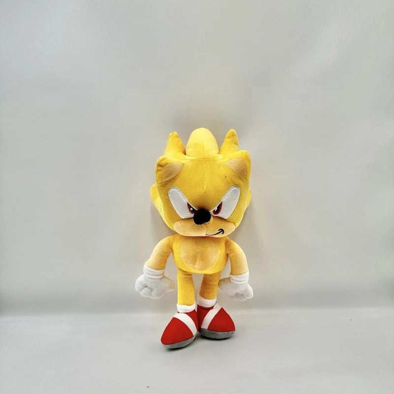 Y&D 30cm Super Sonic Plush Toy – Talnak Hedgehog from Game & Movie, Soft Cuddly Stuffed Animal for Kids, 5 Styles Available, Perfect Gift for Hedgehog Fans - Image 1