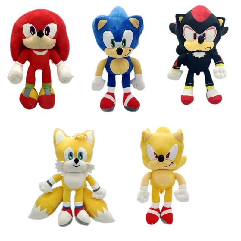 Y&D 30cm Super Sonic Plush Toy – Talnak Hedgehog from Game & Movie, Soft Cuddly Stuffed Animal for Kids, 5 Styles Available, Perfect Gift for Hedgehog Fans - Image 4