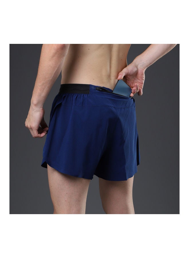 NIBEMINENT 2 in 1 Athletic Zipper Pocket Dry Shorts M 17.00 X 3.00 16.00cm - Image 2
