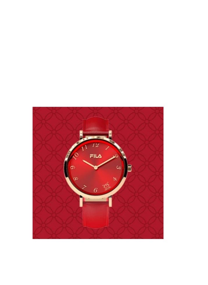 FILA Classic Series Women's Small Round Watch as a Gift for Female Friends  - Image 3