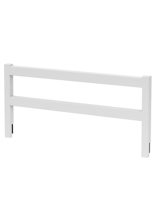 CC KITS Safety Guard Rail for Baby, Kids, and Children - Solid Wood Safety Bed Rail for Toddlers - Easy Installation - Premium Protection for Bunk, Twin, Full, Queen and King Size Beds - (White) - Image 1