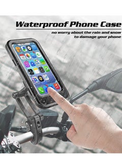 KASTWAVE Bike Phone Holder, Motorcycle Phone Mount, Motorcycle Handlebar Cell Phone Clamp, 360¡ã Adjustable Universal, Scooter Phone Clip for Phone 11 / Phone 11 Pro Max and More 4.7" - 6.8" Cellphone  - Image 2