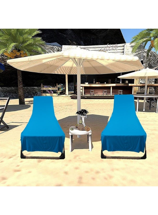 NeeMee Ultra-fine fiber cooling towel, quick-dry beach chair towel, beach blanket, lounge chair cover, ice towel, 370g. - Image 2