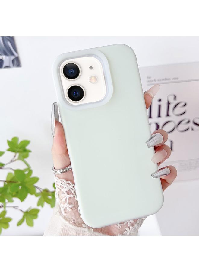 S-TOP Case For iPhone 12 PC Hybrid Liquid Silicone Jelly Phone Case - Image 1