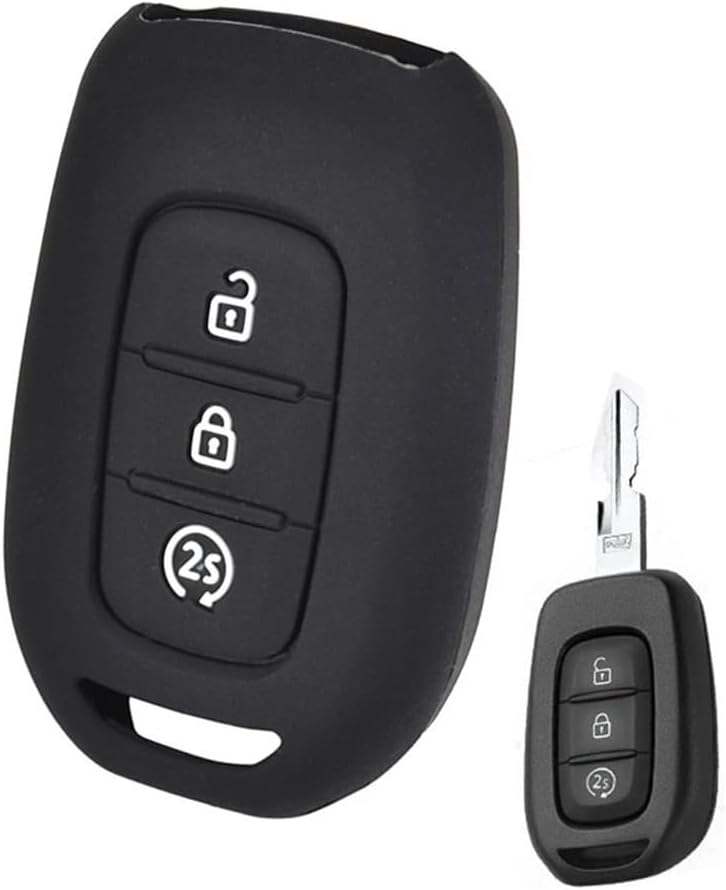 QASULER 3 Button Silicone Key Fob Case Cover - Image 4