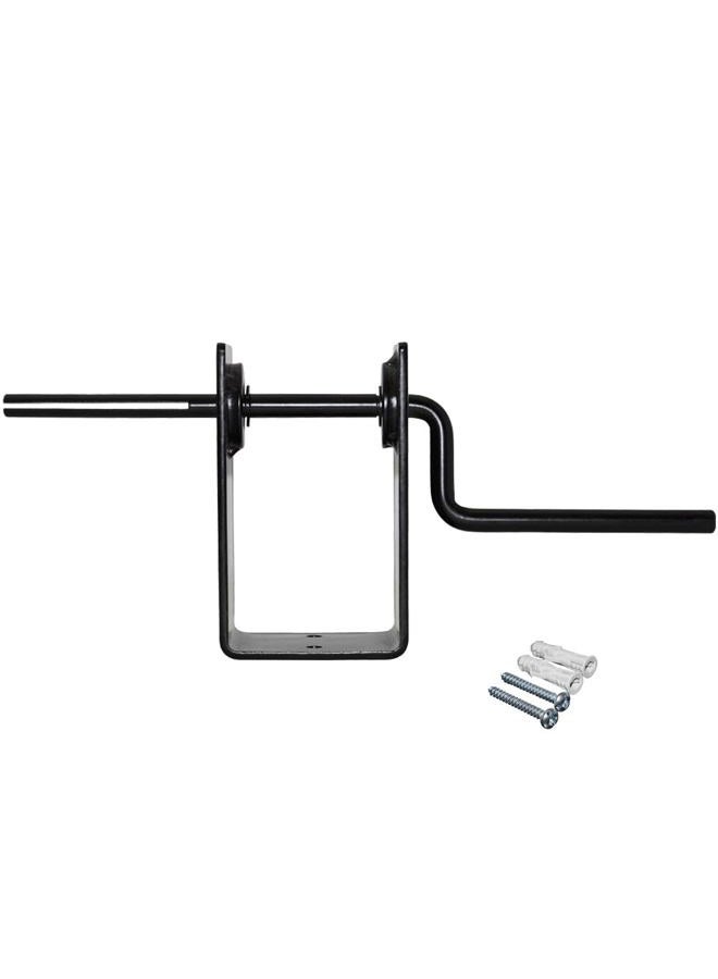 Meister Mounted Easy Hand Wrap Roller - Fits All Boxing & MMA Wraps - Black - Image 3