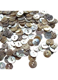 New Upick 11/13/15/23Mm 100Pcs Shell Buttons Sewing Craft Buttons 2 Holes (13Mm) - pzsku/Z938097CF06816AFF4F12Z/45/_/1724479216/0cb75cd3-1da7-4370-b2d0-abe825d77c07