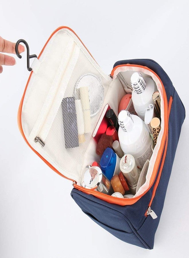 WISHBONE WASH Bag S Cosmetic Organizer Bag Waterproof Makeup Pouch Clear Toiletry Bag, Wash Make Up Bag PVC Waterproof Zippered Cosmetic Bag (Size S) - Image 3