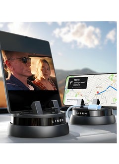 Lisen Universal Car Dashboard Phone Holder | 360° Rotatable Mount for Smartphones & GPS Compatible with iPhone 15 Pro Max/14/13/12, Samsung Galaxy S24/S23/S22 Secure & Stable Car Phone Mount for All Vehicles  - Image 5