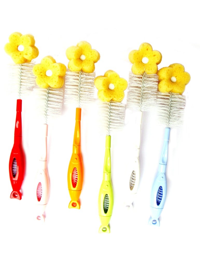 وي بيبي مجموعة فرشاة تنظيف الزجاجات والحلمات بألوان متنوعة - Image 3